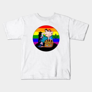 LGBT pirates Kids T-Shirt